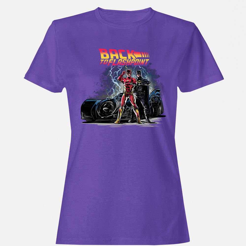 Women's T-Shirt - V7JKSTLU - Purple - 12