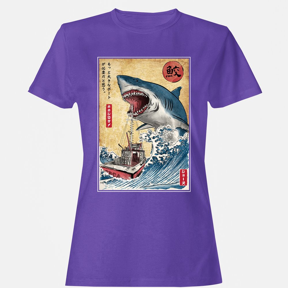 Women's T-Shirt - MNG8MEWW - Purple - 12
