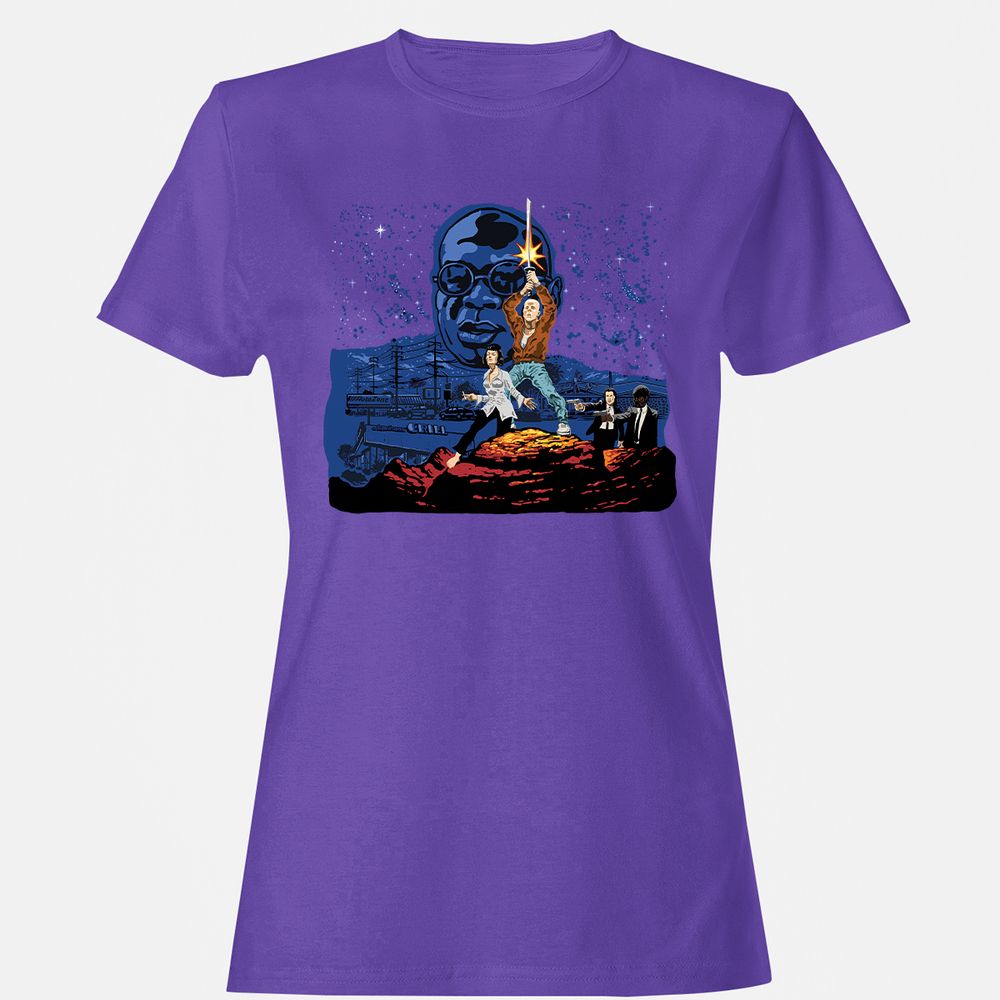 Women's T-Shirt - MZUWBT8Z - Purple - 12
