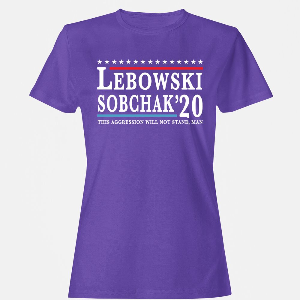 Women's T-Shirt - L4XCJSSN - Purple - 12