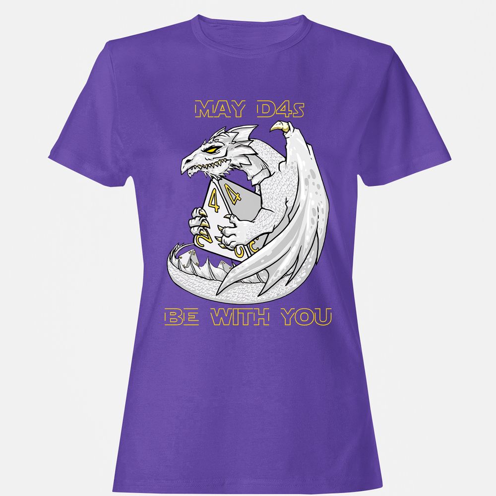 Women's T-Shirt - 8AFGFZMK - Purple - 12