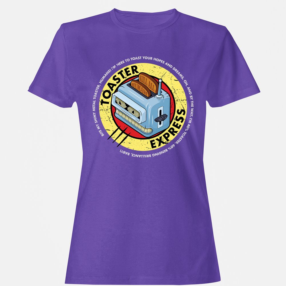 Women's T-Shirt - RNM58DB4 - Purple - 12