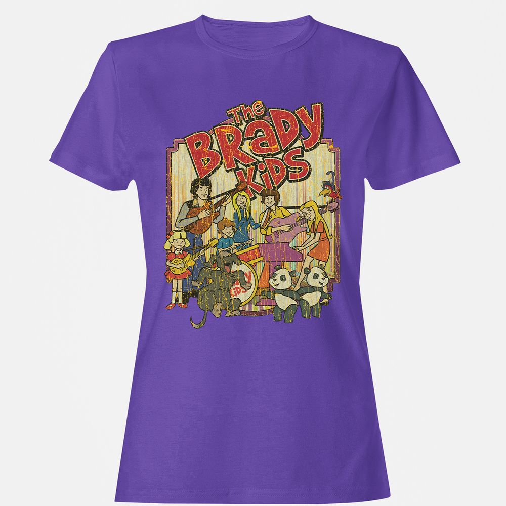 Women's T-Shirt - J6FJMSNU - Purple - 12