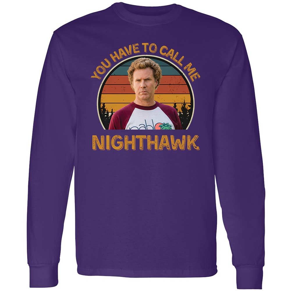 Long Sleeve T-Shirt - VK5CLMLH - Purple - 12