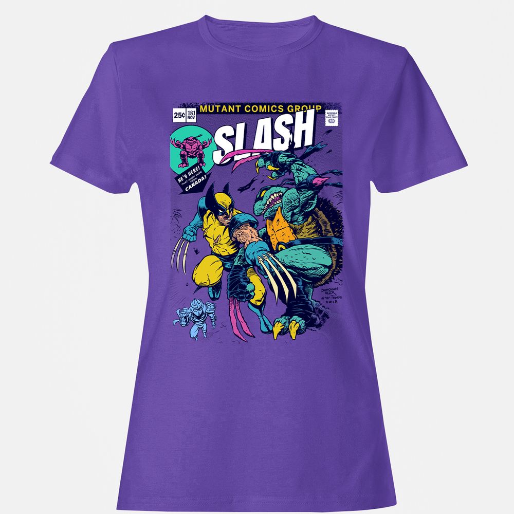 Women's T-Shirt - GR4G8E4R - Purple - 12