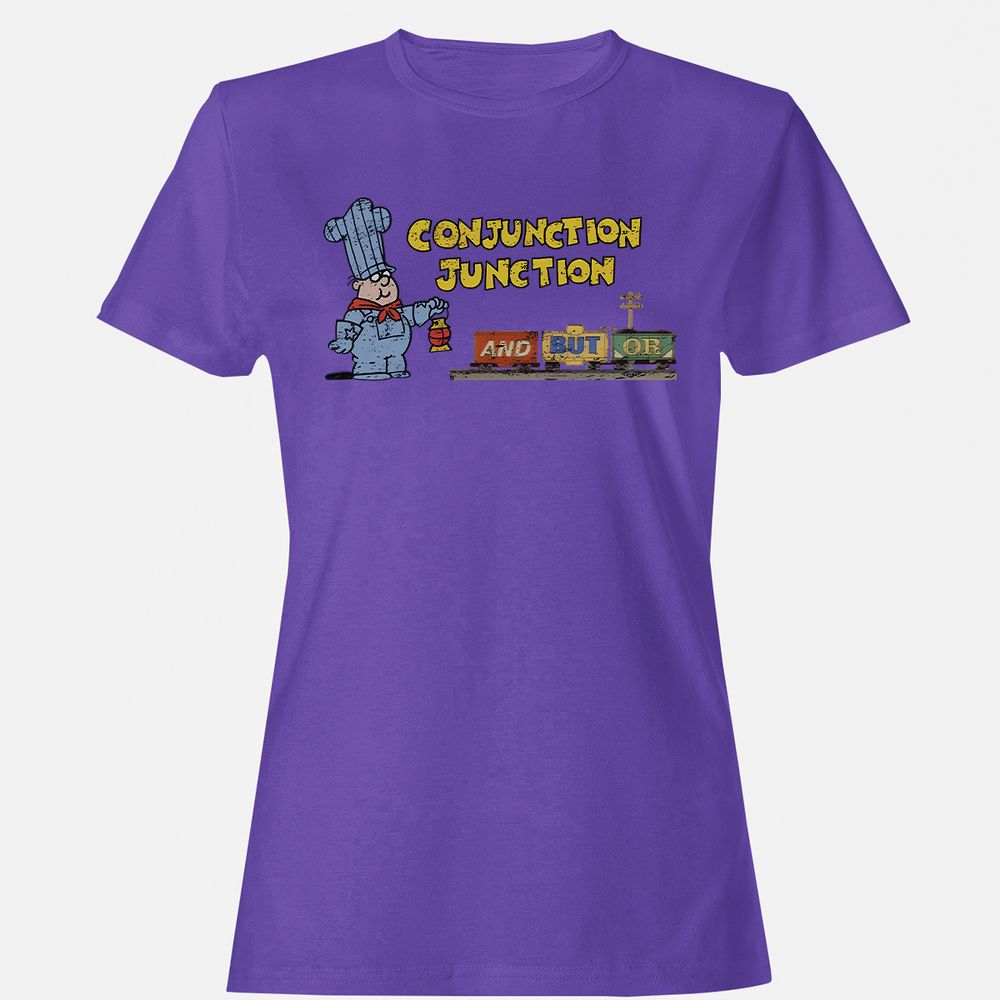 Women's T-Shirt - 9BH9CDU5 - Purple - 12
