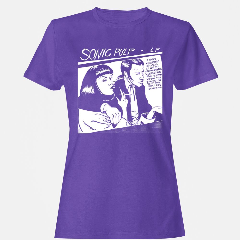 Women's T-Shirt - VJL44FAK - Purple - 12