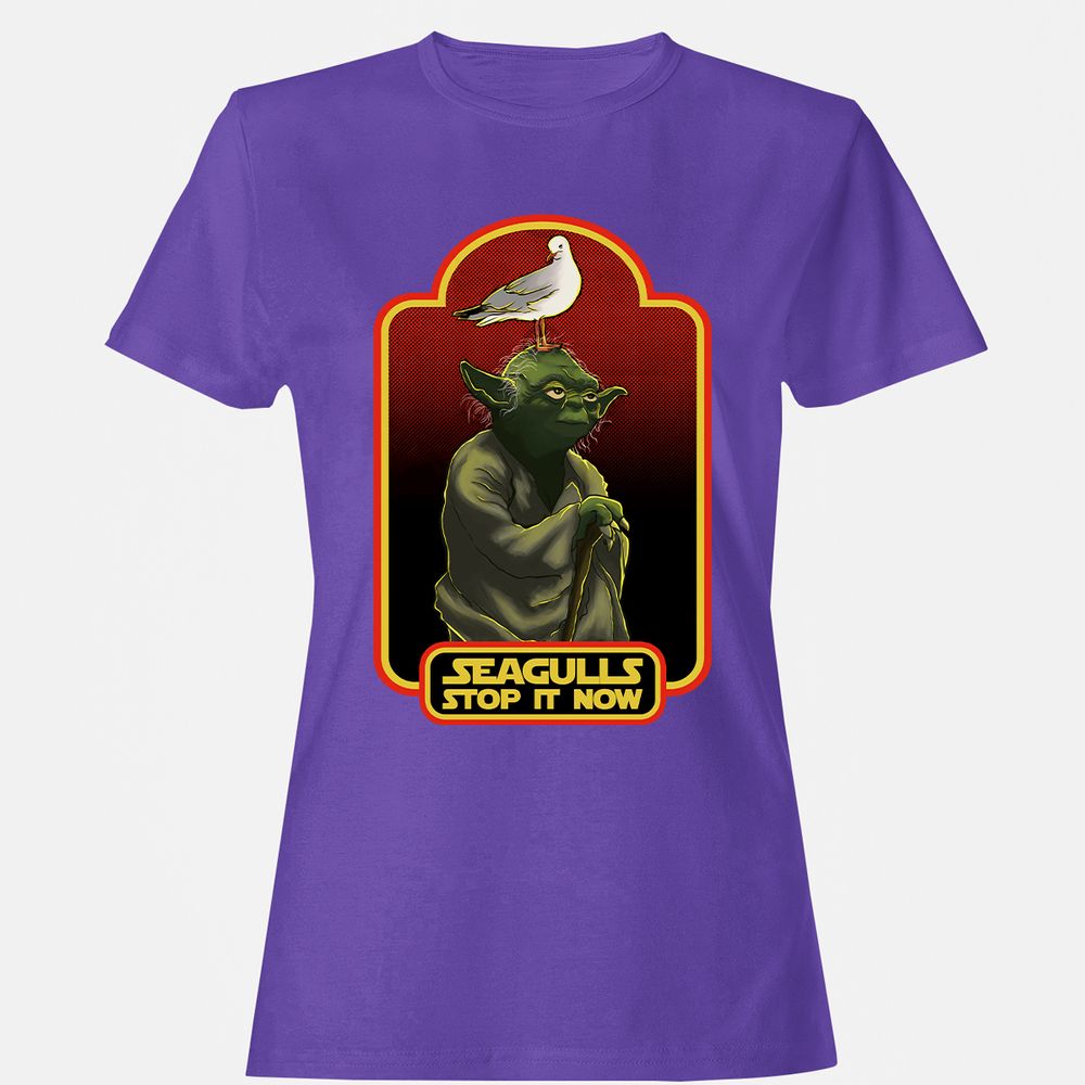 Women's T-Shirt - 83RDFYG7 - Purple - 12