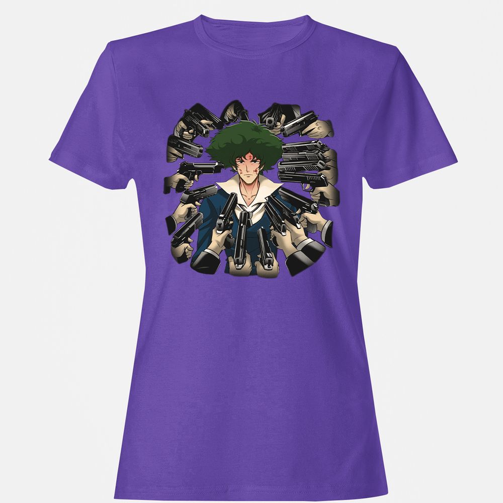 Women's T-Shirt - GQKZUUNY - Purple - 12