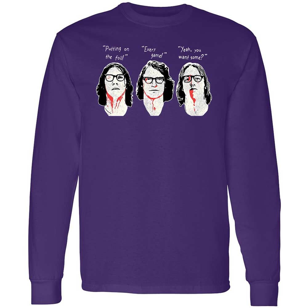 Long Sleeve T-Shirt - 16YE3LHU - Purple - 12