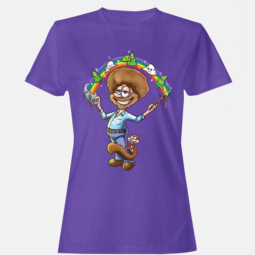 Women's T-Shirt - Z5VYS4F8 - Purple - 12