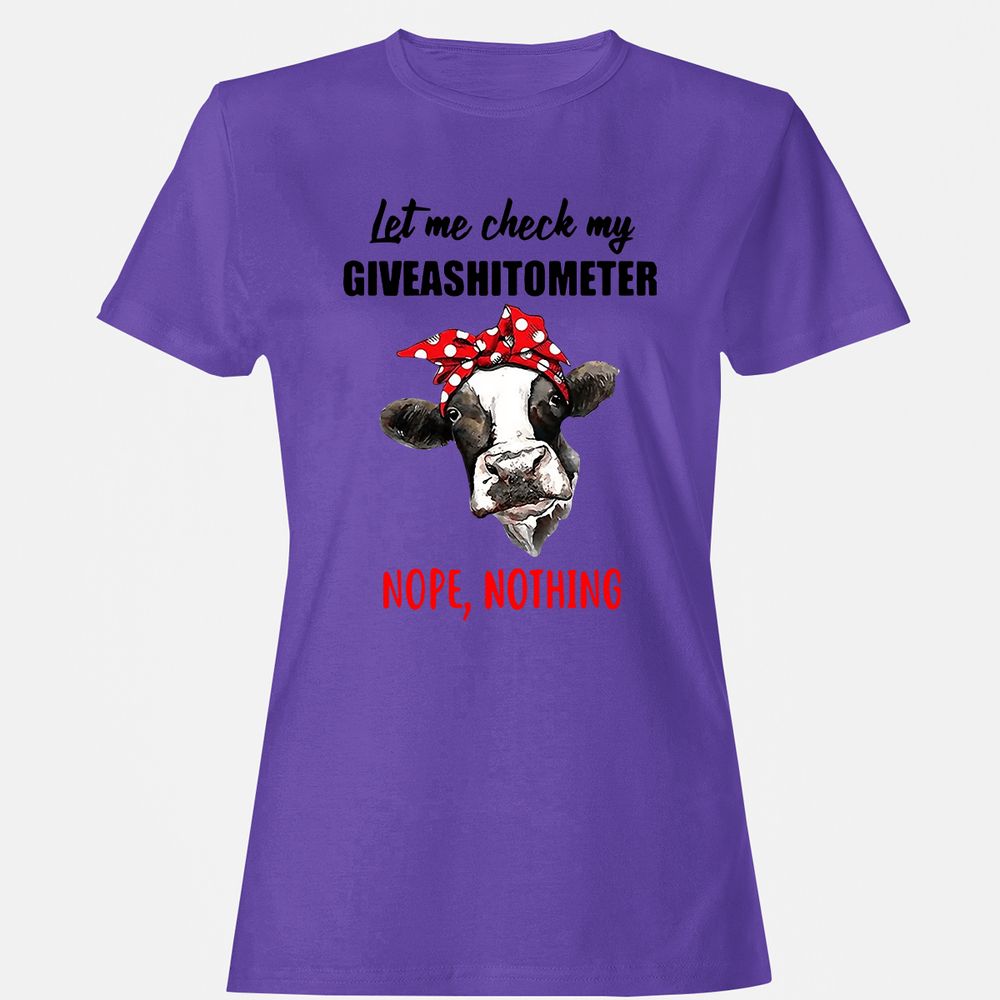 Women's T-Shirt - 9C3RLH9U - Purple - 12