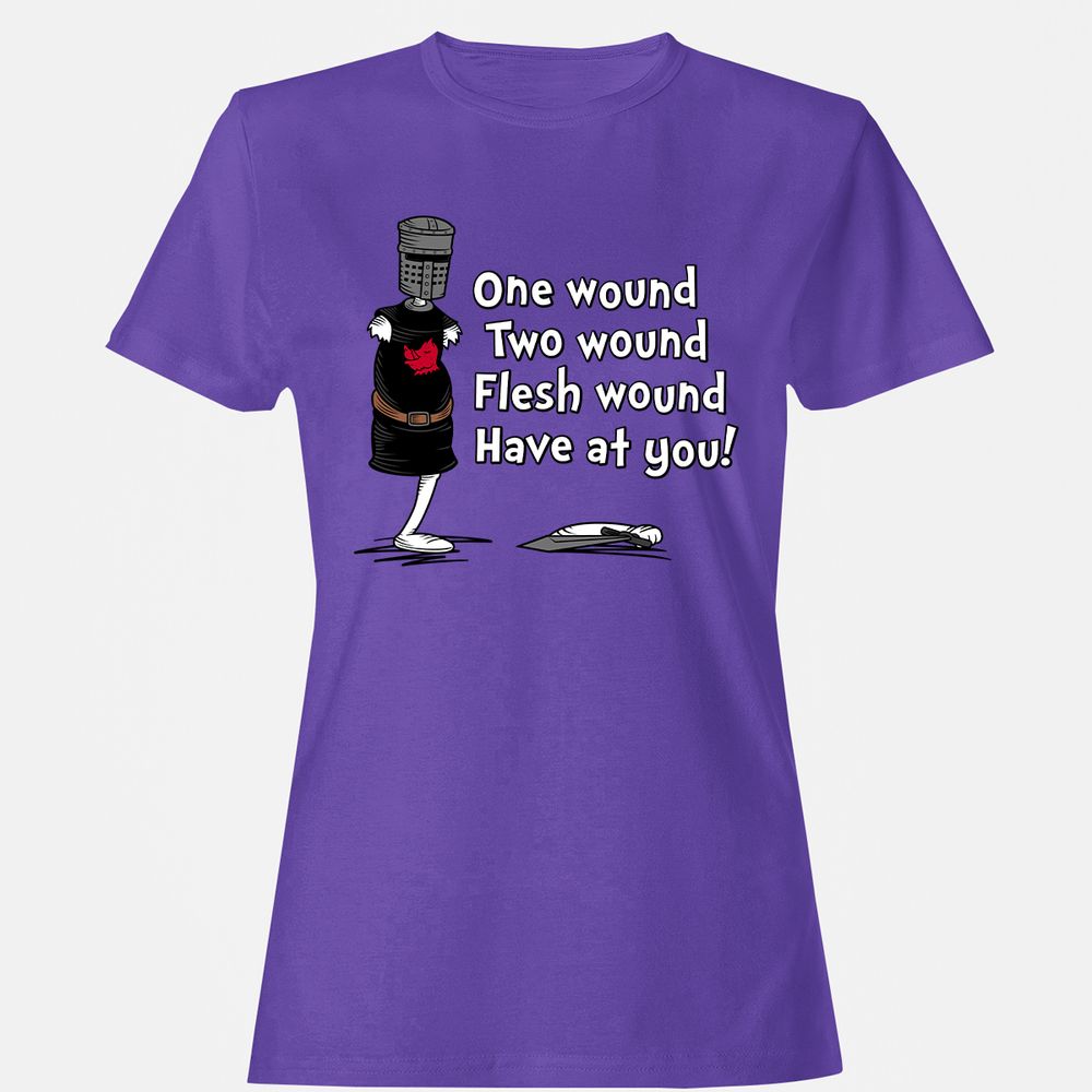 Women's T-Shirt - KDY517HC - Purple - 12