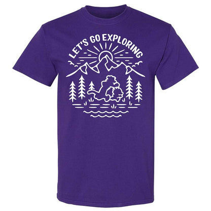 Classic Unisex T-Shirt - 3AAZDJT8 - Purple - 12