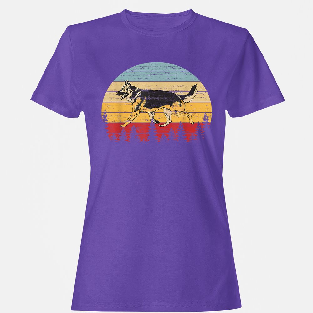 Women's T-Shirt - G3JC51U4 - Purple - 12