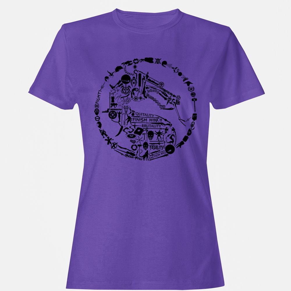 Women's T-Shirt - 4ANR8YE6 - Purple - 12