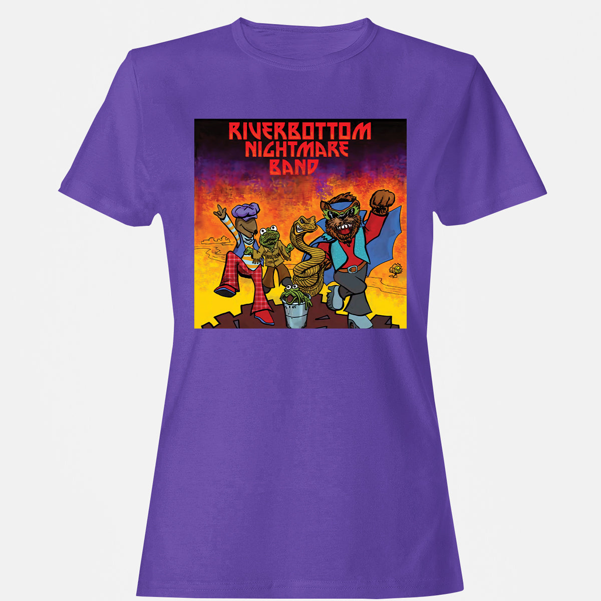 Women's T-Shirt - X4MDFJQ6 - Purple - 12