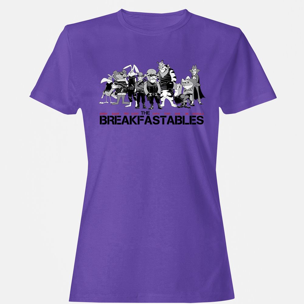 Women's T-Shirt - 5BD7Y4CT - Purple - 12