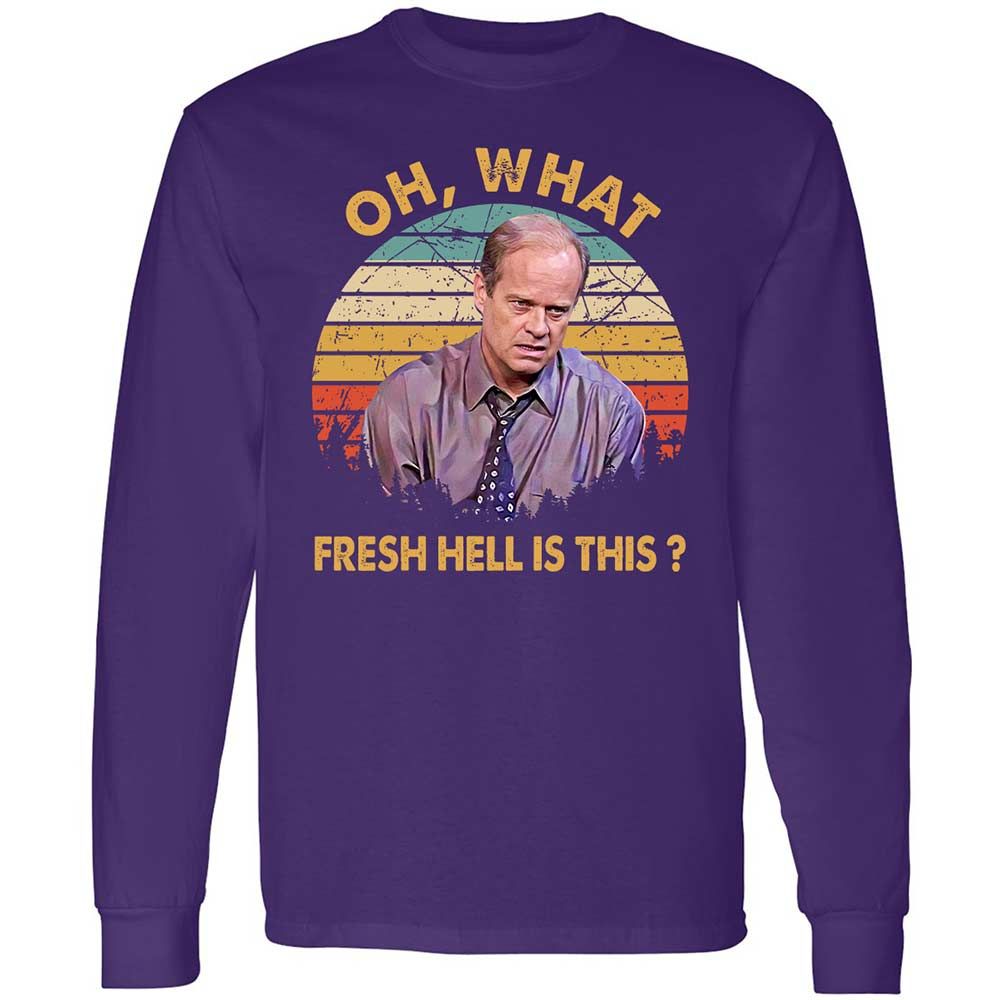 Oh What Fresh Hell Is This - Purple - 12