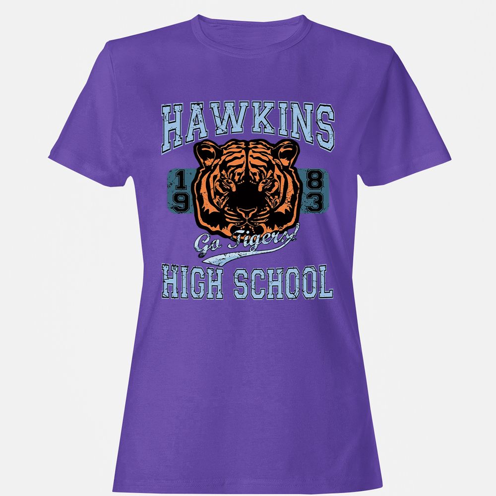 Women's T-Shirt - DHZ1YWFQ - Purple - 12