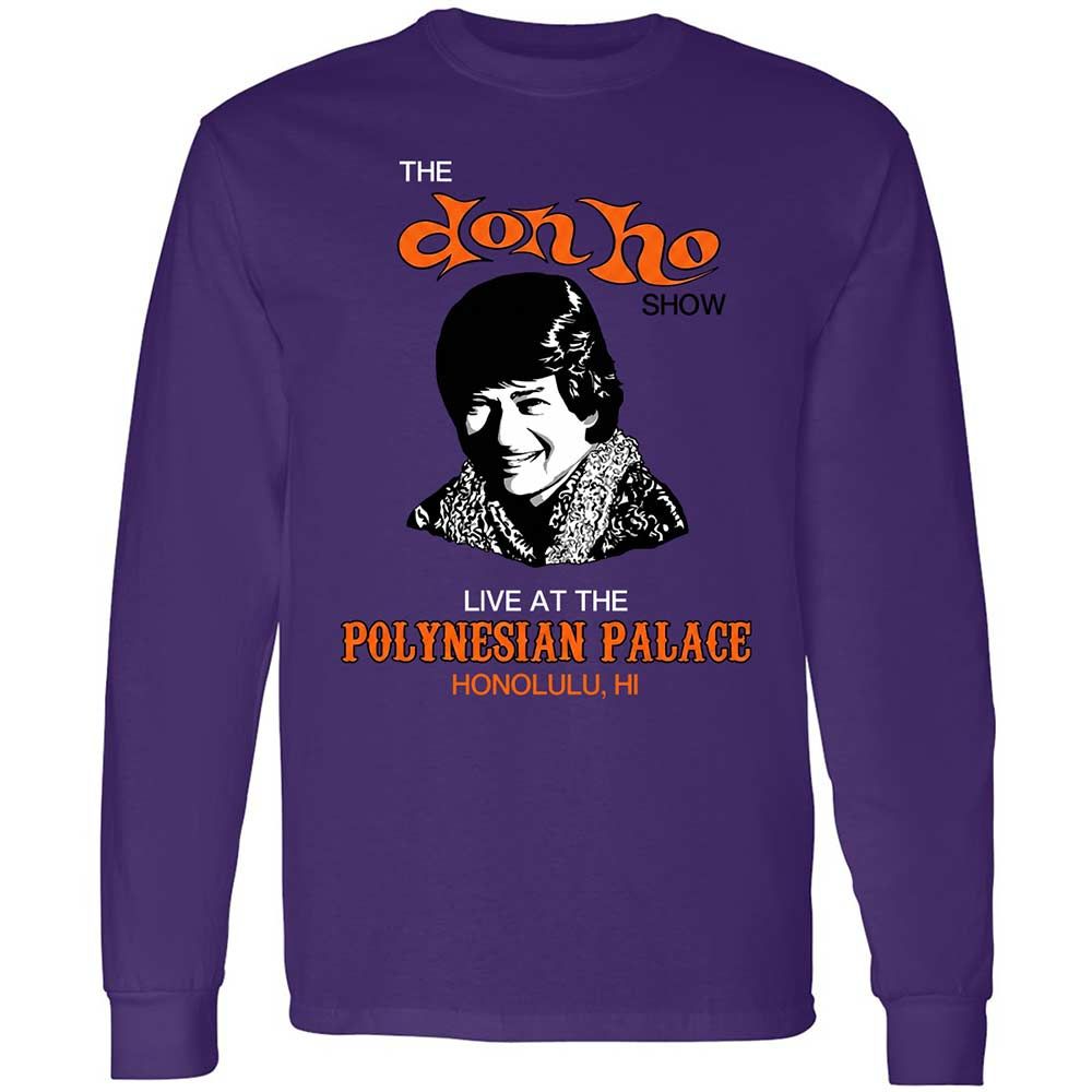 Long Sleeve T-Shirt - 1BL9FL47 - Purple - 12