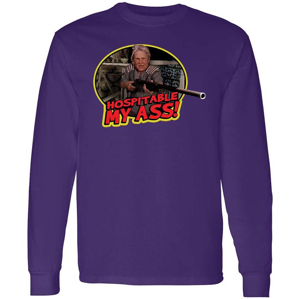 Long Sleeve T-Shirt - R5AR8E4U - Purple - 12