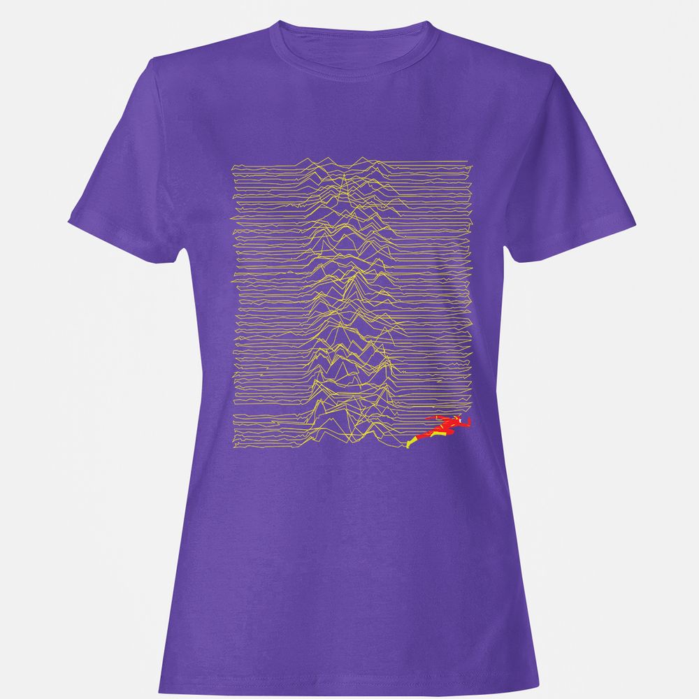 Women's T-Shirt - ELH61VSE - Purple - 12