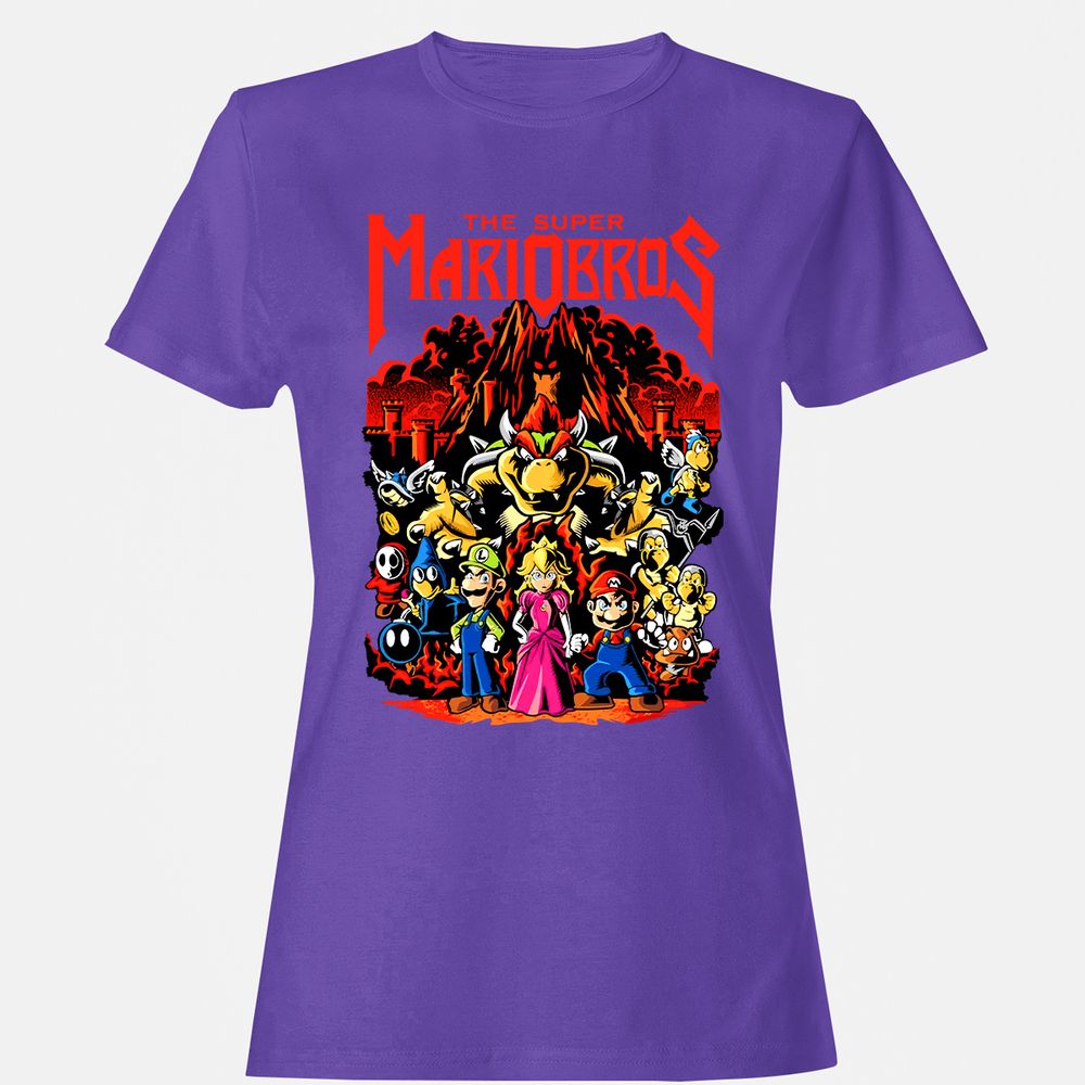 Women's T-Shirt - R34UBQSS - Purple - 12
