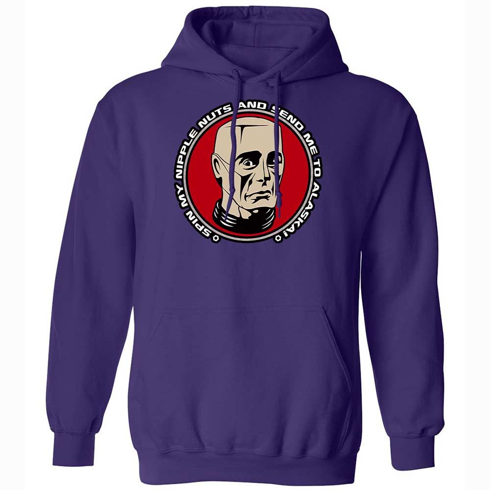 Classic Unisex Hoodie - 4681SSGY - Purple - 12