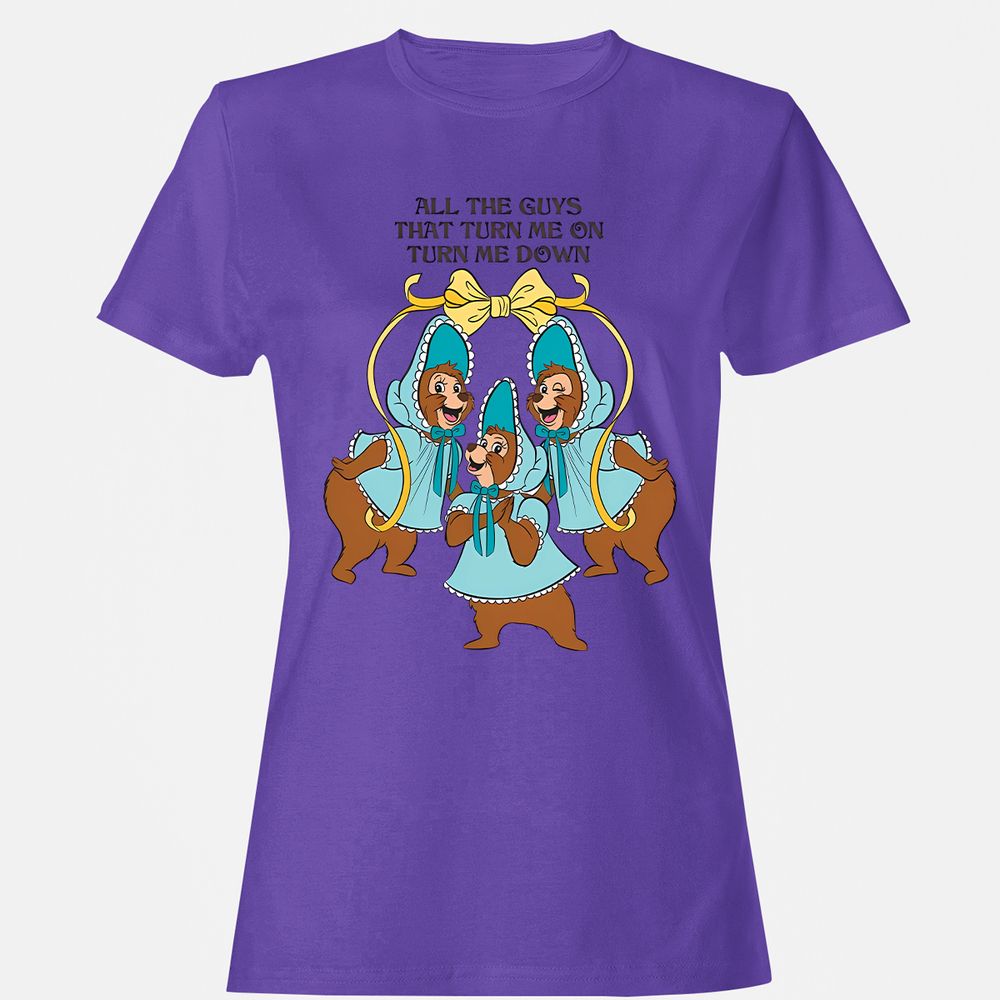 Women's T-Shirt - EU7HD1KR - Purple - 12