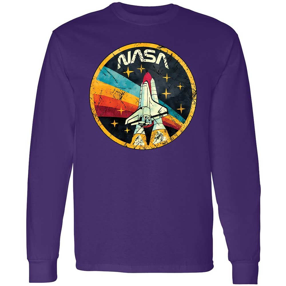 USA Space Agency Vintage Colors - Purple - 12