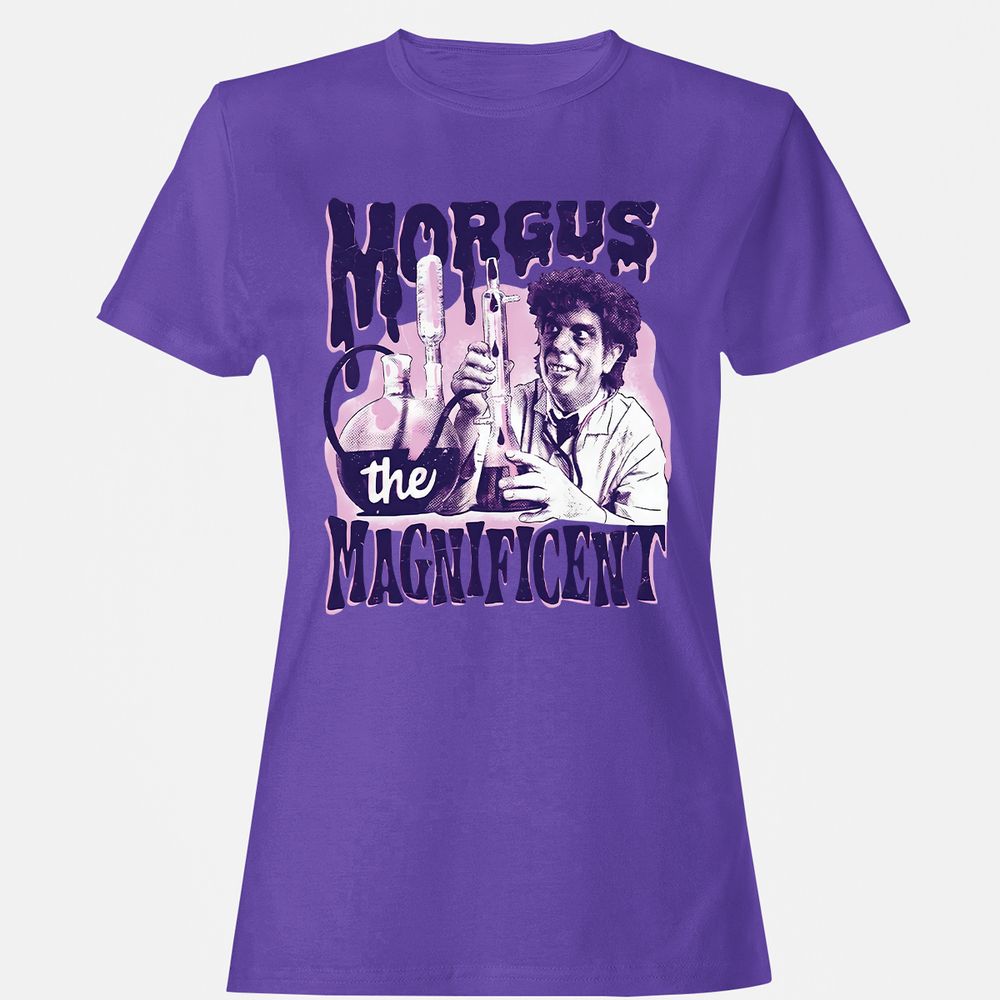 Women's T-Shirt - 6S5EU3HE - Purple - 12