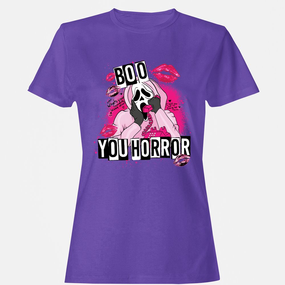 Women's T-Shirt - 4B9X6EFZ - Purple - 12