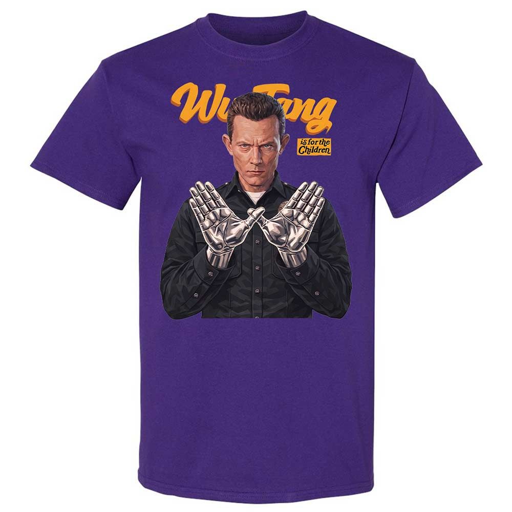Classic Unisex T-Shirt - Black - Purple - 12