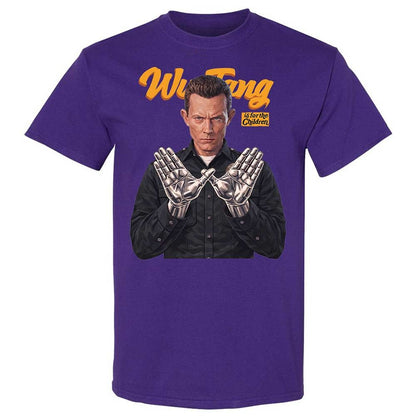 Classic Unisex T-Shirt - Black - Purple - 12