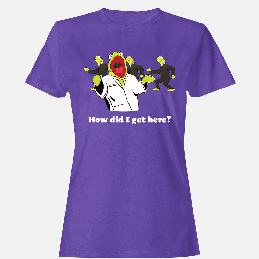 Women's T-Shirt - QVDGB92W - Purple - 12