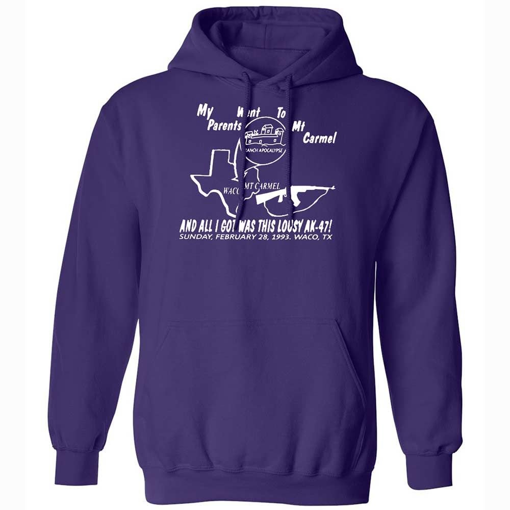 Classic Unisex Hoodie - NG11F3RT - Purple - 12