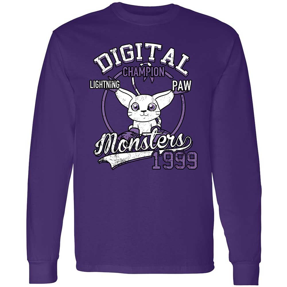 Long Sleeve T-Shirt - 92VNUVRN - Purple - 12