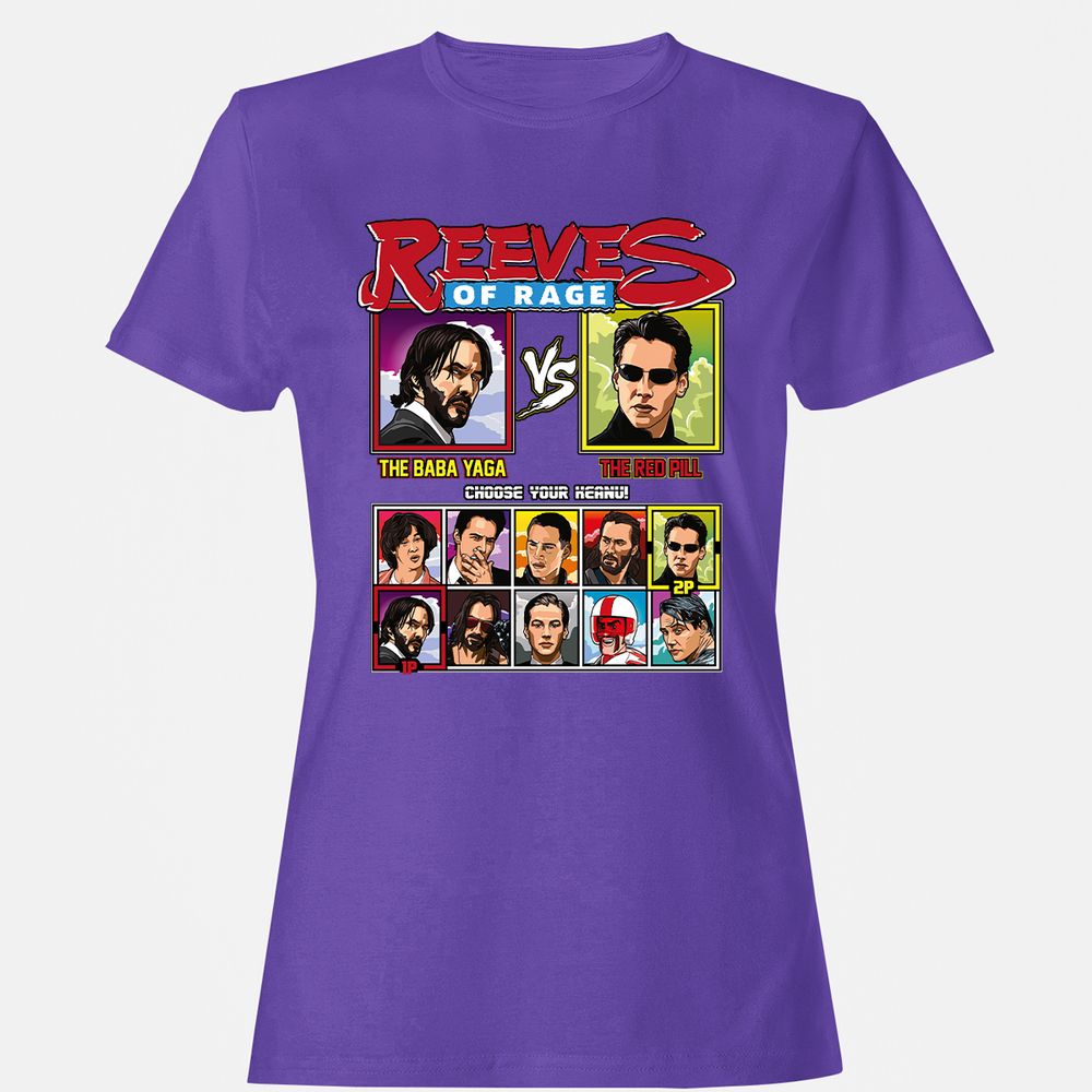 Women's T-Shirt - ZDNHDPQH - Purple - 12
