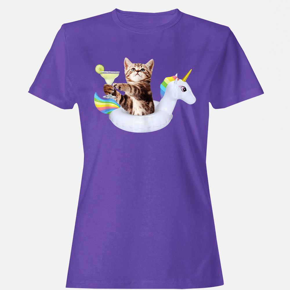 Women's T-Shirt - U8KGJMQ5 - Purple - 12