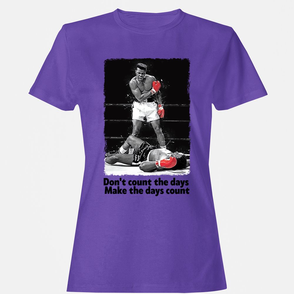 Women's T-Shirt - KDTP9XAW - Purple - 12
