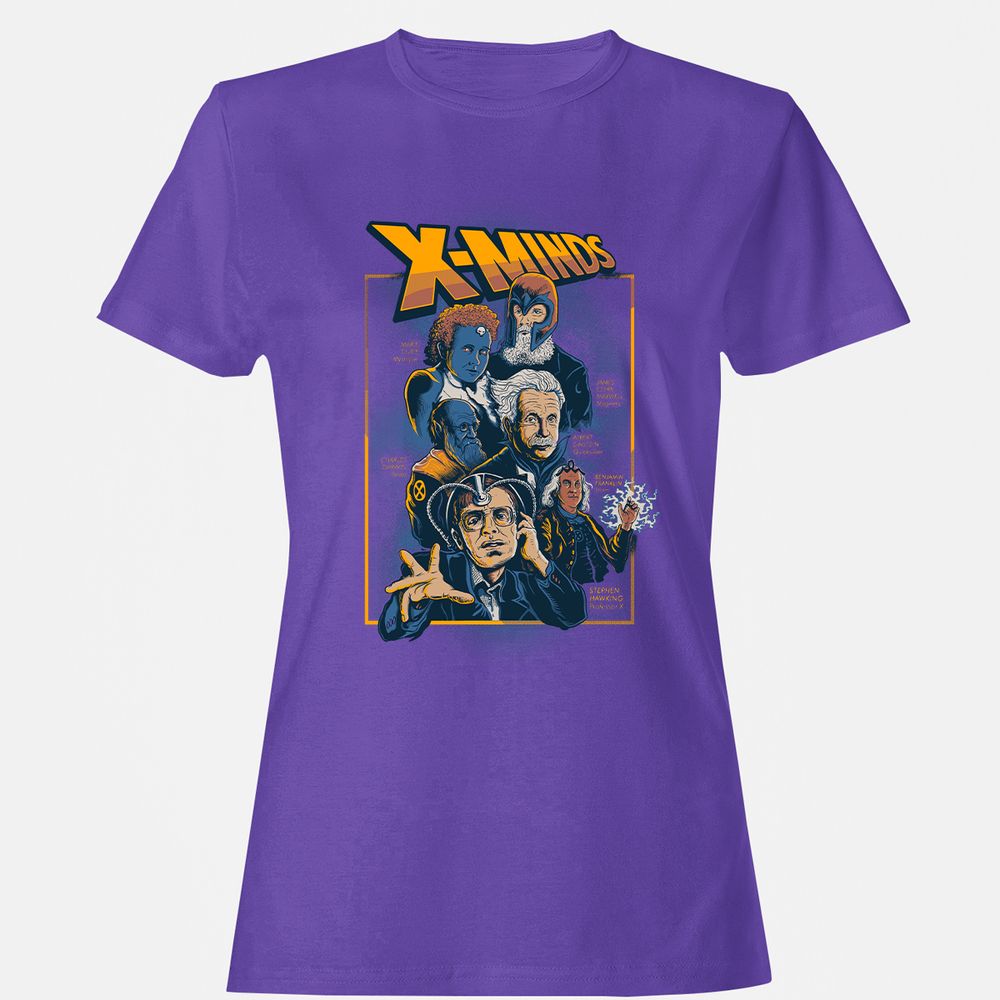 Women's T-Shirt - E2U4Y1TP - Purple - 12
