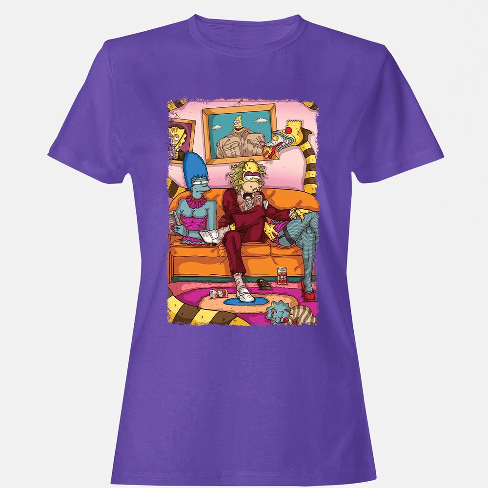 Women's T-Shirt - 8FGFK9MG - Purple - 12