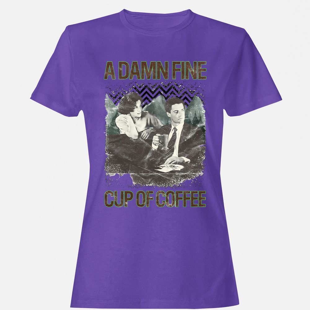 Women's T-Shirt - VYELURG8 - Purple - 12