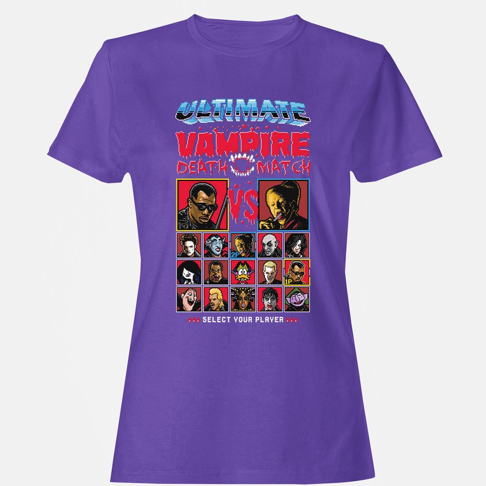 Women's T-Shirt - UN4N925Q - Purple - 12