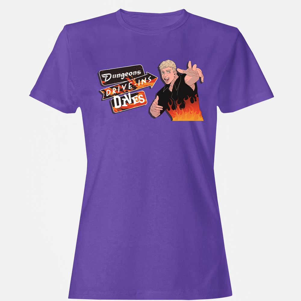 Women's T-Shirt - 82SXWV67 - Purple - 12