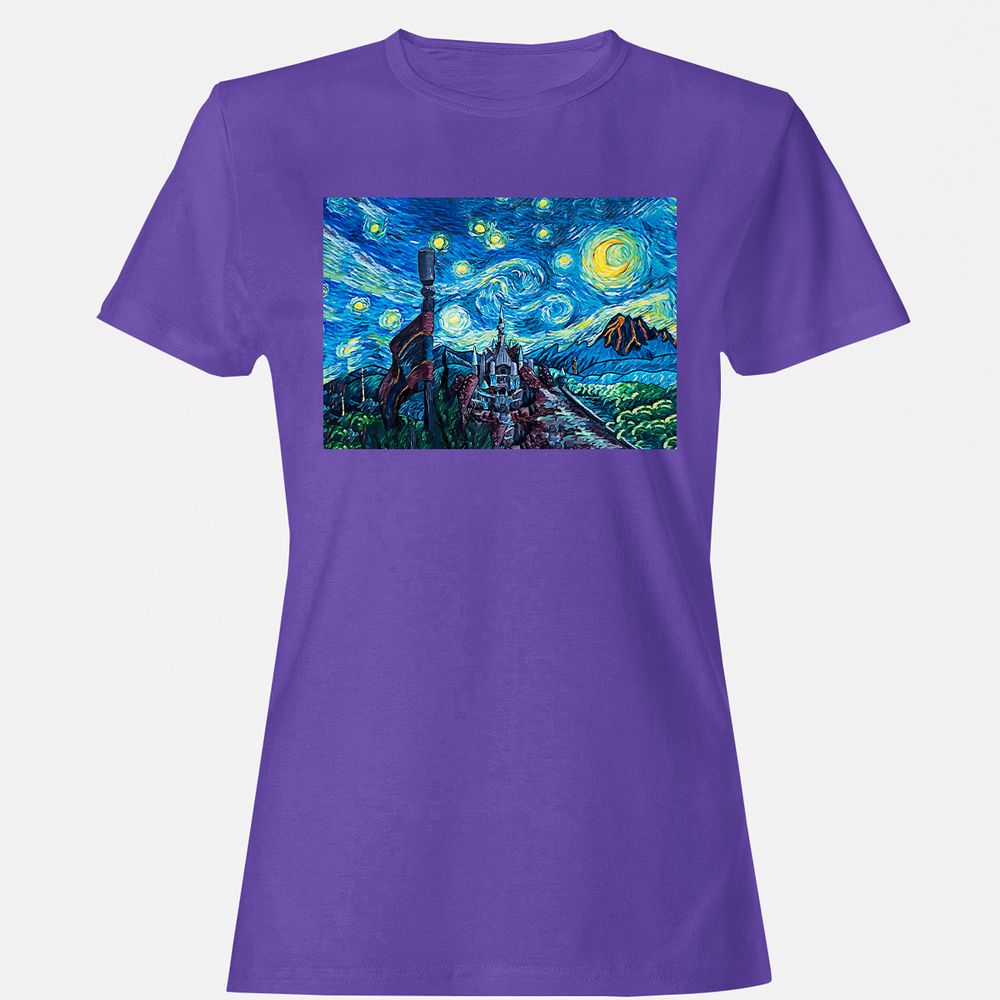Women's T-Shirt - LH35PM3Q - Purple - 12