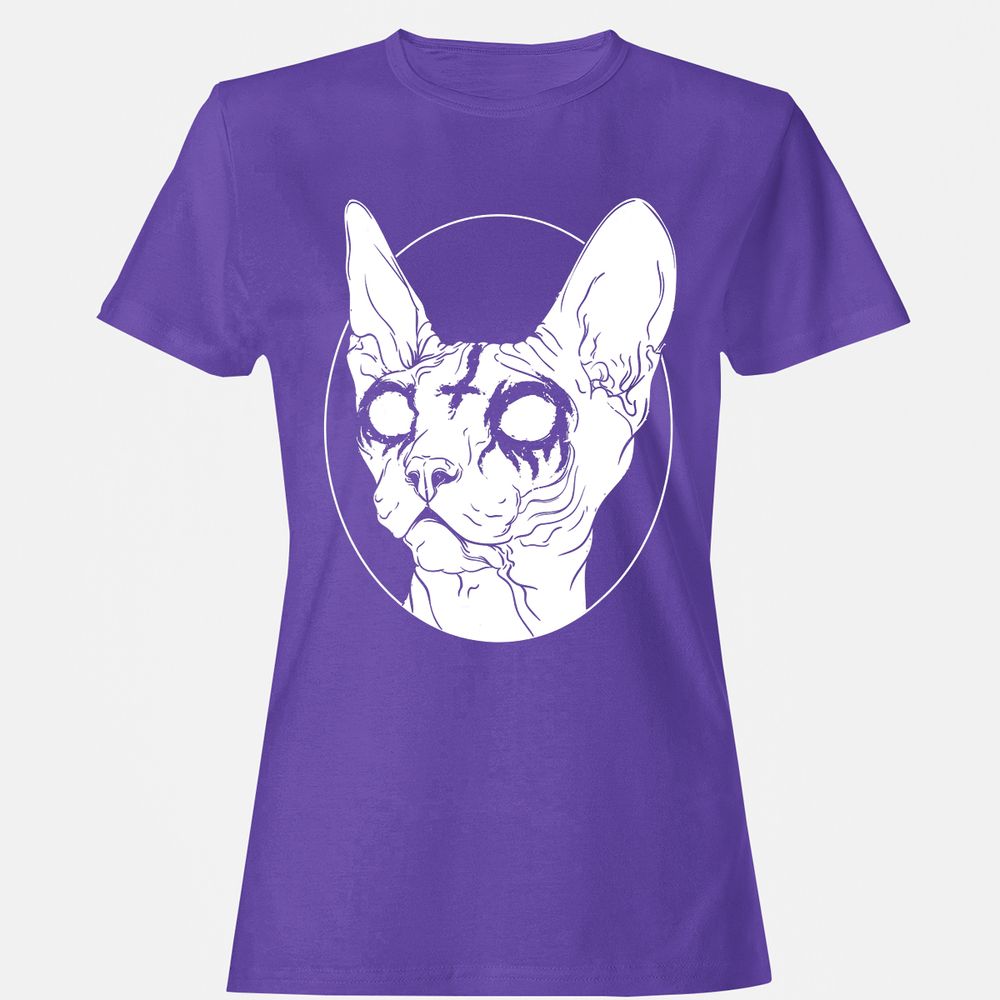 Women's T-Shirt - 3GS7LQTK - Purple - 12