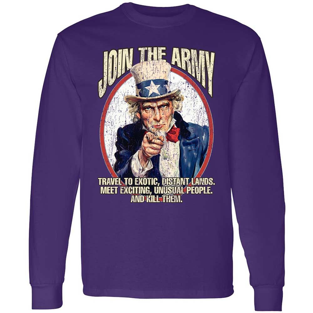Join The Army - Purple - 12