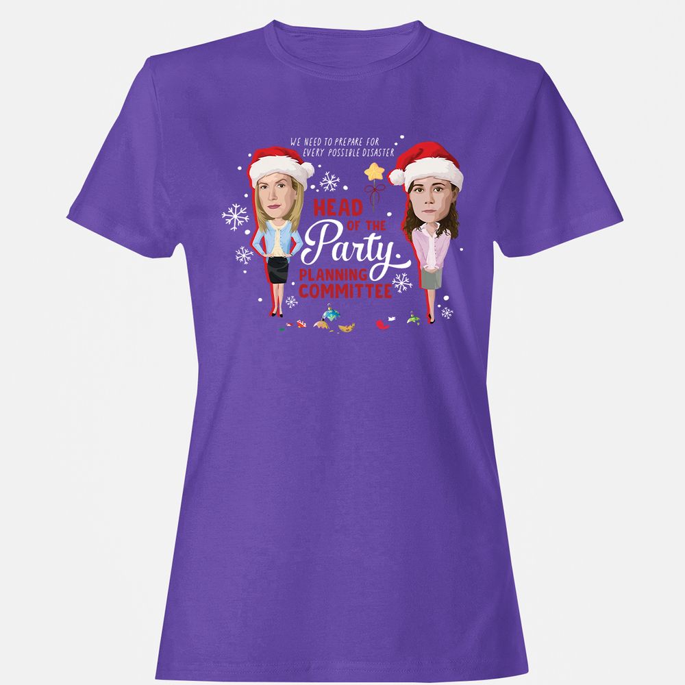 Head Of The Party Planning Committee Christmas - Purple - 12